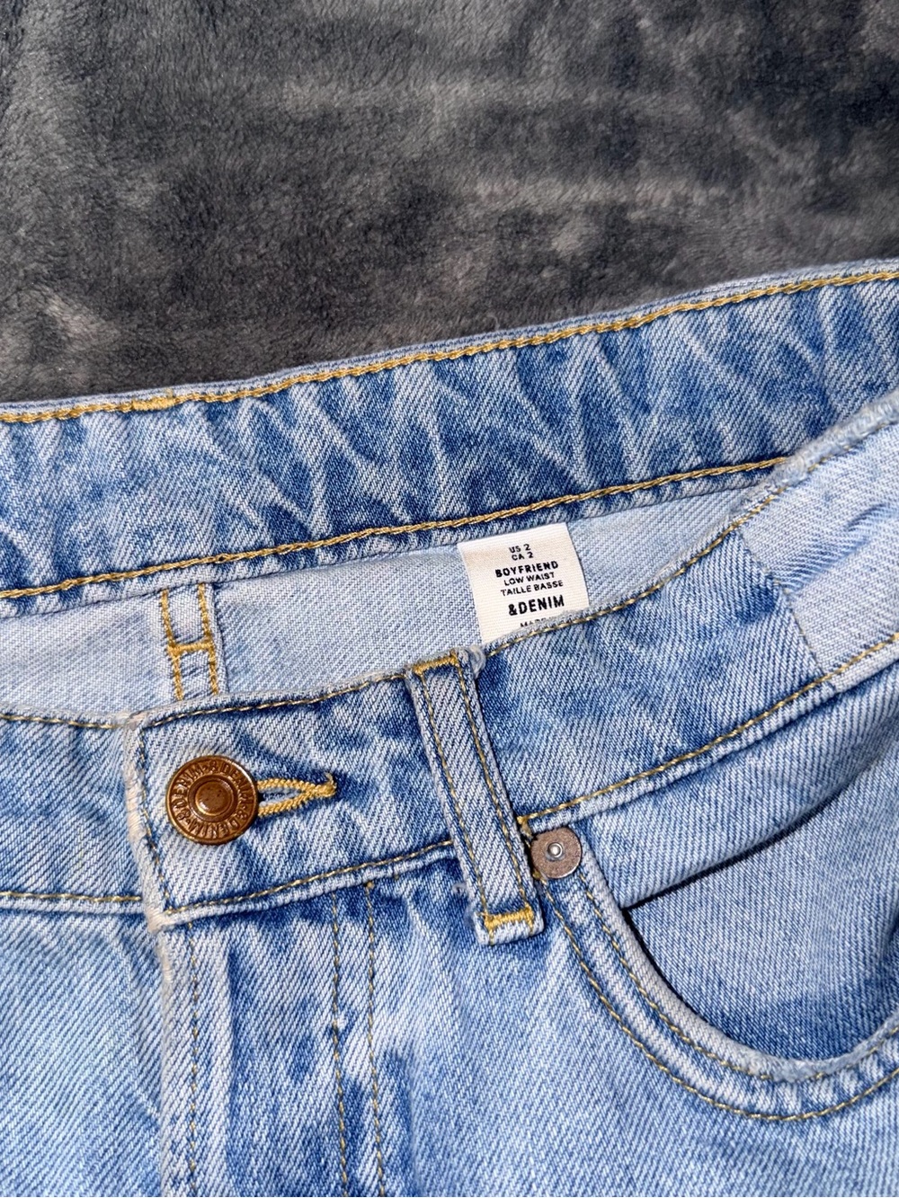 H&M Low Rise Boyfriend Jeans - Picture 3 of 6